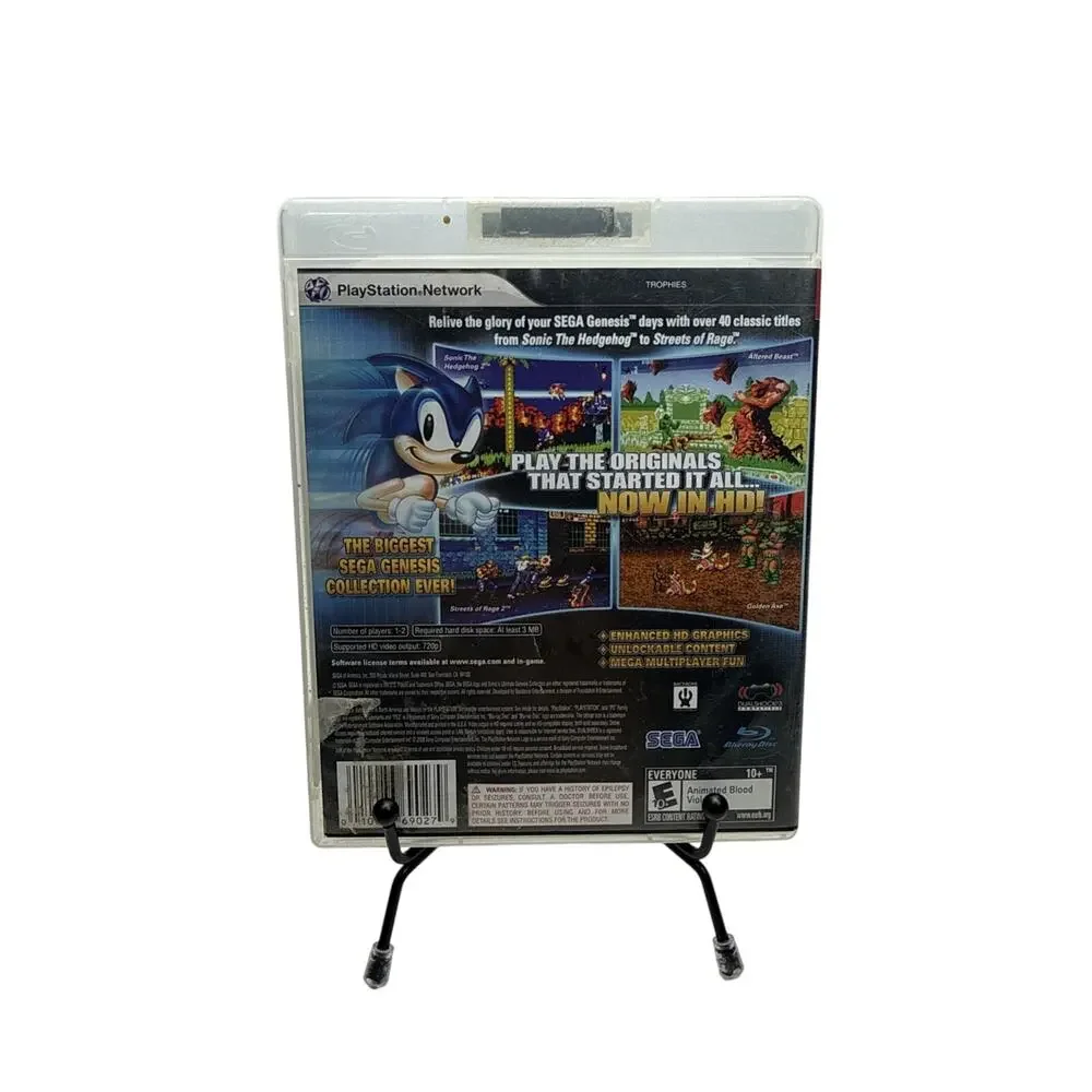 Sonic's Ultimate Genesis Collection PlayStation 3 PS3 Complete CIB w/ Manual